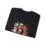 Chaos Clown Crew Sweatshirt Premium Unisex Streetwear Artistic Dark Humor Design Bold Neon Chaos Expression For Fearless Minds And Alpha Creators