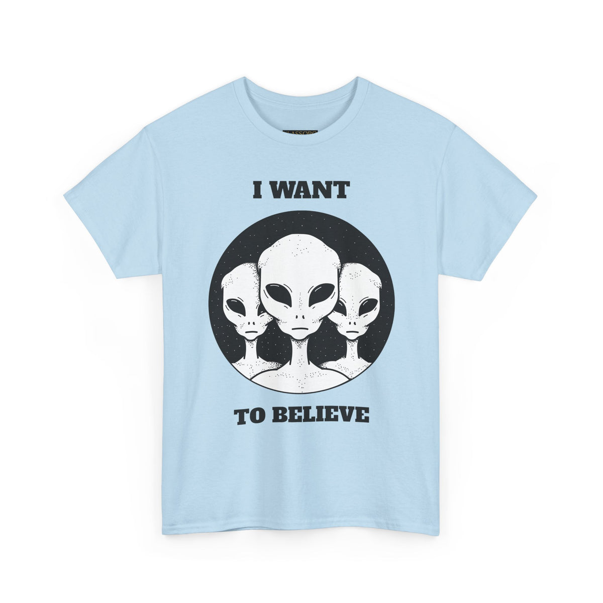 I Want To Believe Alien Unisex T Shirt Vintage UFO Graphic Tee Extraterrestrial Space Themed Sci Fi Paranormal Conspiracy Inspired Streetwear Top