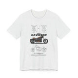 Harley Davidson FXDR Inspired Power Cruiser Motorcycle Graphic Unisex Heavy Cotton Tee Premium Streetwear T Shirt for Riders Bikers Enthusiasts Bold Everyday Wear