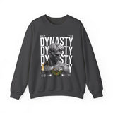 Dynasty Statue Graphic Unisex Heavy Blend Crewneck Sweatshirt Greek Sculpture Butterfly Streetwear Art Inspired Pullover