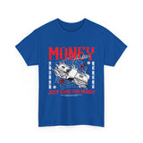 Money Motivation Hustler Mindset Graphic Print Unisex Heavy Cotton Tee Streetwear Power T Shirt
