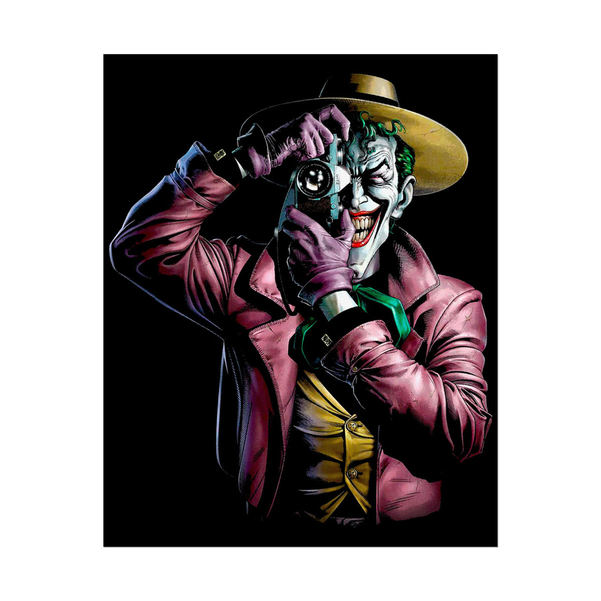 Snapshot of Madness Matte Vertical Poster Dark Comic Art Design Bold Neon Streetwear Aesthetic Premium Wall Art Print for Home Office Studio Perfect Gift for Artists Dreamers and Creative Thinkers