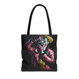 Snapshot of Madness Art Eco Tote Bag Dark Comic Neon Design Premium Canvas Reusable Shopping Bag Streetwear Lifestyle Accessory for Creative Thinkers Artists and Urban Dreamers