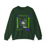Stalked By Spectator Cyberpunk Anime Glitch Unisex Heavy Blend Crewneck Sweatshirt Japanese Streetwear Pullover