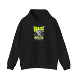 Praise Angel Statue Graphic Unisex Heavy Blend Hooded Sweatshirt Gothic Spiritual Streetwear Hoodie