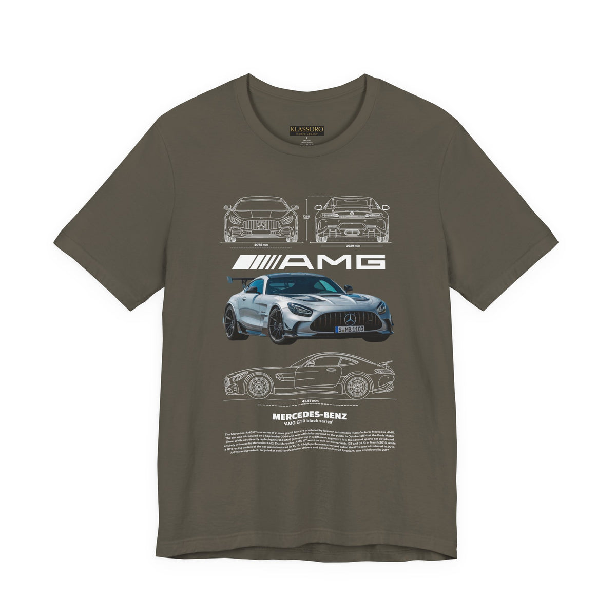 Aggressive Silver Widebody Supercar Blueprint Unisex Heavy Cotton Tee Performance Street Machine Graphic Shirt For Car Lovers And Gearheads