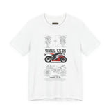 Yamaha YZF R6 Inspired Supersport Motorcycle Graphic Unisex Heavy Cotton Tee Premium Streetwear T Shirt for Riders Racers Moto Enthusiasts Everyday Wear