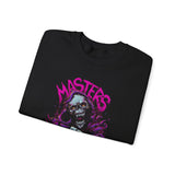 Masters Of Power Realm Sweatshirt Cosmic Skull Energy Design Unisex Premium Streetwear Bold Winter Essential For Fearless Dreamers And Gothic Art Lovers
