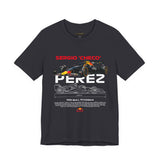 Sergio Checo Perez Inspired Formula Racing Graphic Unisex Tee Motorsport Streetwear Speed Culture Track Day Apparel Racing Fan Tribute Design For Formula Racing Enthusiasts