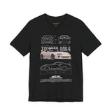 Toyota MK4 Blueprint Tee – Supra MK4 Sports Car MK4 Japanese Performance Coupe Inspired Graphic T Shirt JDM Street Racing Culture Automotive Icon Art Unisex Tee