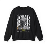 Dynasty Statue Graphic Unisex Heavy Blend Crewneck Sweatshirt Greek Sculpture Butterfly Streetwear Art Inspired Pullover