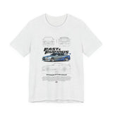 Street Racing Blueprint Car Design Unisex Jersey Short Sleeve Tee High Performance Style Premium Comfort Everyday Wear Perfect Gift For Car Lovers And Speed Enthusiasts