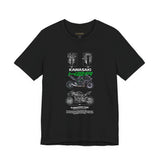 Kawasaki Ninja H2R Inspired Hyperbike Graphic Unisex Heavy Cotton Tee Streetwear Racing Style Motorcycle Art Shirt for Speed Lovers and Track Enthusiasts