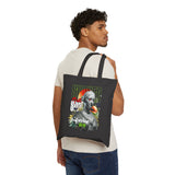 Wicked Supreme Cotton Canvas Tote Bag Statue Art Graphic Reusable Shopping Bag Supreme Inspired Streetwear Bust Design Eco Friendly Bold Fashion Accessory