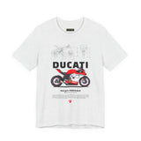 Italian Superbike Panigale Style Racing Motorcycle Graphic Unisex Heavy Cotton Tee Premium Streetwear T Shirt for Riders Bikers Enthusiasts and Everyday Wear