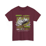 Money Power Unisex Heavy Cotton Tee Bold Dollar Stack Graphic Neon Green Streetwear Aesthetic Hustle Mindset Motivational T Shirt