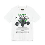 Kawasaki KFX450R Inspired ATV Racing Unisex Heavy Cotton T Shirt Off Road Quad Bike Power Design Streetwear Motorsport Graphic Tee