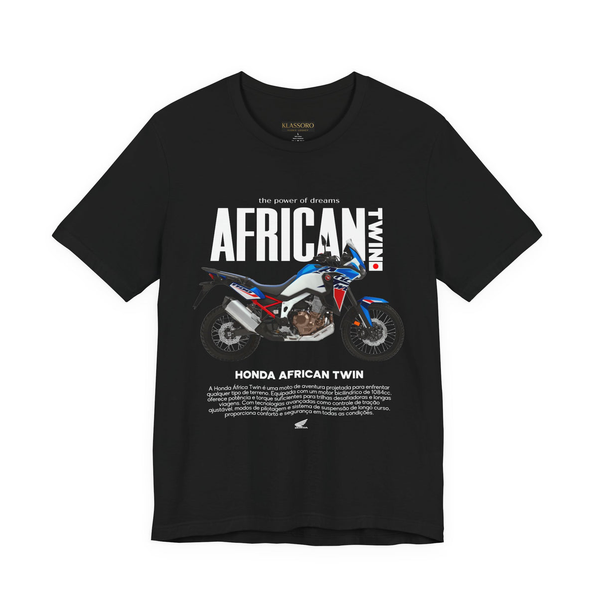 African Twin Adventure Motorcycle Graphic Tee Off Road Touring Bike T Shirt For Riders Explorers Long Distance Travel Motorsport Streetwear Gift