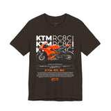 KTM RC 8C Track Inspired Unisex Heavy Cotton Tee Racing Superbike Graphic Streetwear Motorsport Fan T Shirt