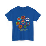 Kundalini Yoga Chakra Graphic T Shirt Awaken The Power Inside You Spiritual Meditation Seven Chakras Sahasrara Muladhara Anahata Yoga Wear Unisex Fitness Wellness Festival Gift India