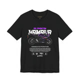 Yamaha R3 Phantom Inspired Sportbike Motorcycle Graphic Unisex Heavy Cotton Tee Premium Streetwear T Shirt for Riders Racers Enthusiasts Everyday Wear