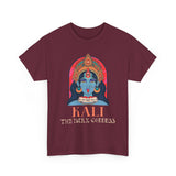 Lord Kali Goddess T Shirt Mahakali The Dark Goddess Shakti Hindu Spiritual Graphic Tee Navratri Durga Puja Festival Wear Unisex Cotton Devotional Streetwear India