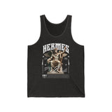 Hermes Greek Mythology Unisex Jersey Tank Top Ancient God of Travel and Communication Graphic Streetwear Muscle Shirt