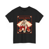 Lord Hanuman Graphic T Shirt Bajrangbali Ram Bhakt Devotional Hindu Spiritual Festival Wear Unisex Cotton Tee Hanuman Jayanti Temple Outfit Indian Cultural Streetwear Gift