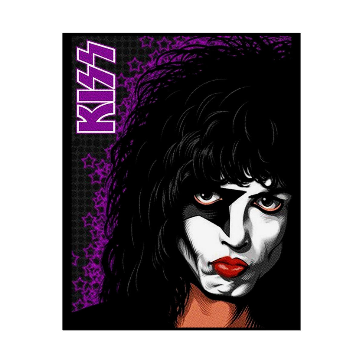 Starfire Rebel Premium Poster Bold Retro Rock Wall Art For Creative Souls, Music Lovers, And Fearless Dreamers