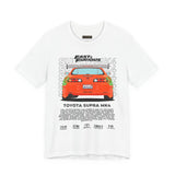 Legendary Orange Street Machine Rear View Unisex Heavy Cotton Tee Powerful JDM Inspired Car Art Graphic Shirt for Collectors and Gearheads