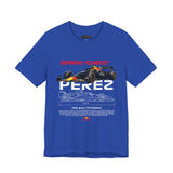 Sergio Checo Perez Inspired Formula Racing Graphic Unisex Tee Motorsport Streetwear Speed Culture Track Day Apparel Racing Fan Tribute Design For Formula Racing Enthusiasts