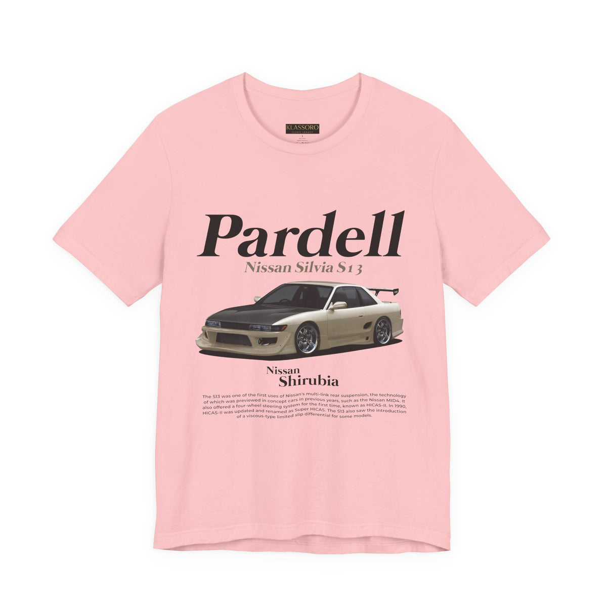 Nissan Silvia S13 Inspired JDM Drift Car Graphic Unisex Tee Classic Japanese Street Racing Culture Vintage Coupe Fan Art Design For Car Enthusiasts Drift Lovers Daily Streetwear