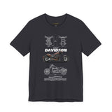 Harley Davidson FXDR Inspired Power Cruiser Motorcycle Graphic Unisex Heavy Cotton Tee Premium Streetwear T Shirt for Riders Bikers Enthusiasts Bold Everyday Wear