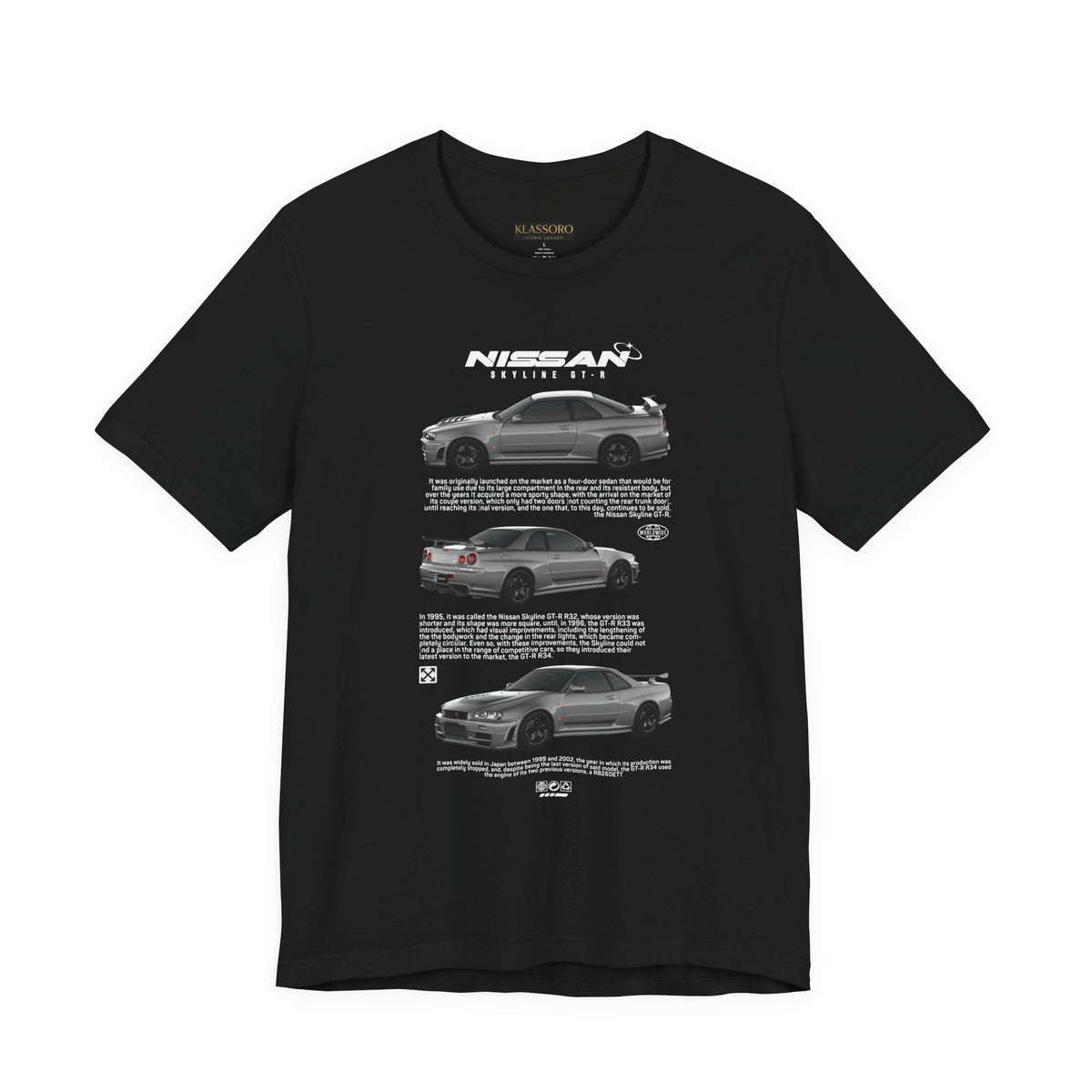 Japanese Performance Skyline Style Coupe Unisex Streetwear Tee High Speed Racing Car Graphic Shirt JDM Culture Drift Inspired Automotive Art Design Urban Fashion For Car Lovers