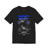 Yamaha YZ125 Inspired Motocross Blueprint Unisex Heavy Cotton Tee Dirt Bike Racing Graphic Shirt Streetwear Gift For Riders