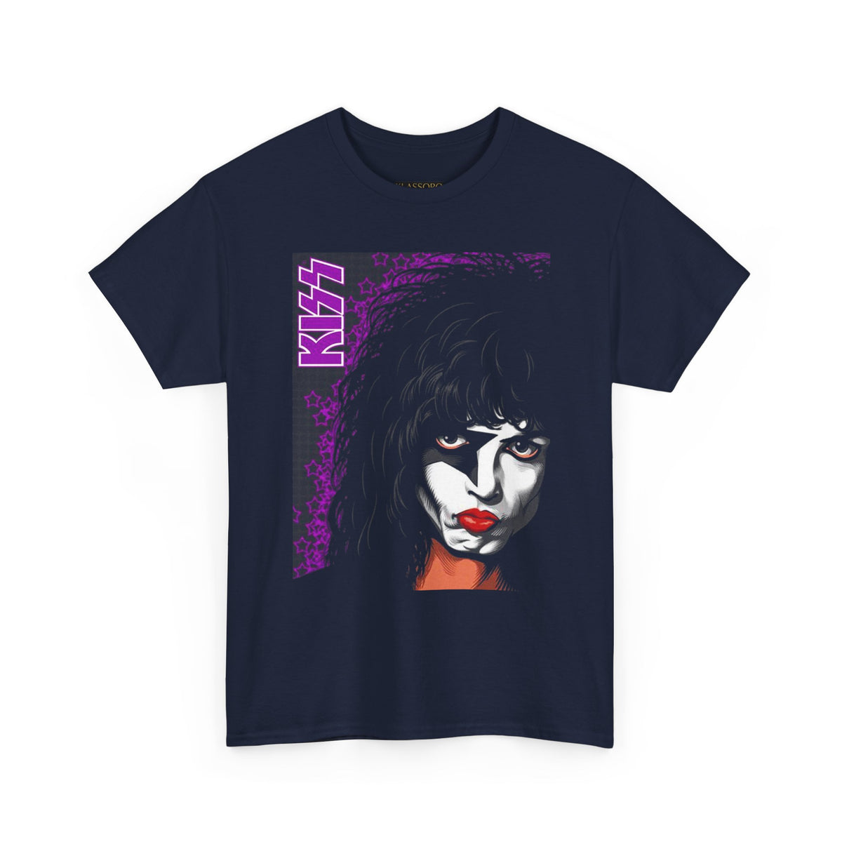 Starfire Rebel Unisex Heavy Cotton Tee Bold Rock-Inspired Graphic Streetwear For Music Lovers, Retro Energy And Fearless Self Expression