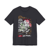 Blessed Praying Hands Floral Christian Graphic Unisex Jersey Short Sleeve Tee Faith Inspired Religious Streetwear Bold Motivational T Shirt