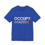 Mars Exploration Unisex Heavy Cotton Tee Bold Space Graphic Shirt Futuristic Sci Fi Adventure Design Inspiring Gift for Space Lovers and Dreamers