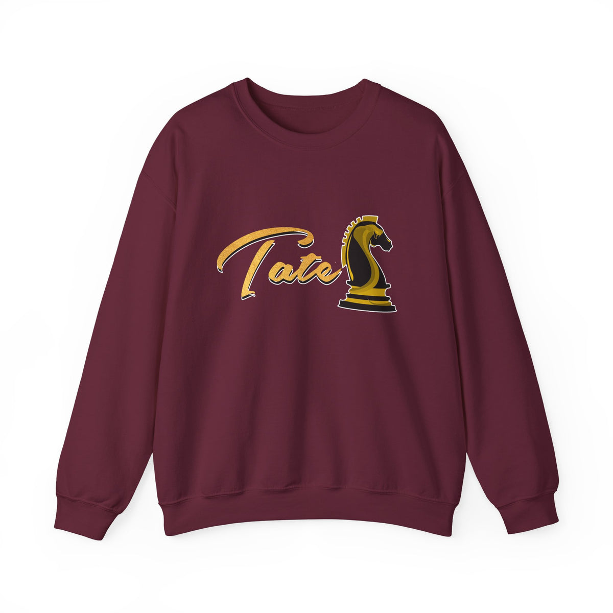 TopG Unisex Heavy Blend Crewneck Sweatshirt Premium Motivational Graphic Streetwear Tate Knight Design Hustle Mindset Apparel