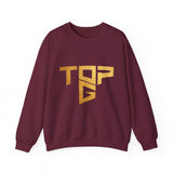 TopG Graphic Unisex Heavy Blend Crewneck Sweatshirt Motivational Hustler Streetwear Fitness Entrepreneur Alpha Mindset Pullover