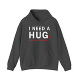 Unisex I Need A Huge Amount Of Money Hoodie Heavy Blend Pullover Sweatshirt Funny Motivational Graphic Hustle Entrepreneur Wealth Inspired Streetwear