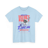 Velvet Dream The Collective Unisex Heavy Cotton Tee Comfortable Motivational Streetwear Bold Typography Graphic T Shirt Perfect Gift for Dreamers Trendsetters Creative Souls Everyday Casual Wear