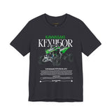 Kawasaki KFX450R Inspired ATV Racing Unisex Heavy Cotton T Shirt Off Road Quad Bike Power Design Streetwear Motorsport Graphic Tee
