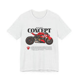 Ducati Inspired Streetfighter Superbike Graphic Unisex Heavy Cotton Tee Premium Racing Streetwear T Shirt for Riders Bikers Enthusiasts and Everyday Wear