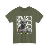 Dynasty Statue Graphic Unisex Heavy Cotton Tee Greek Sculpture Butterfly Streetwear Art Inspired T Shirt