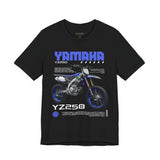 Yamaha YZ250 Inspired Motocross Graphic Unisex Heavy Cotton Tee Racing Dirt Bike Off Road Rider Streetwear Gift for Moto Fans USA