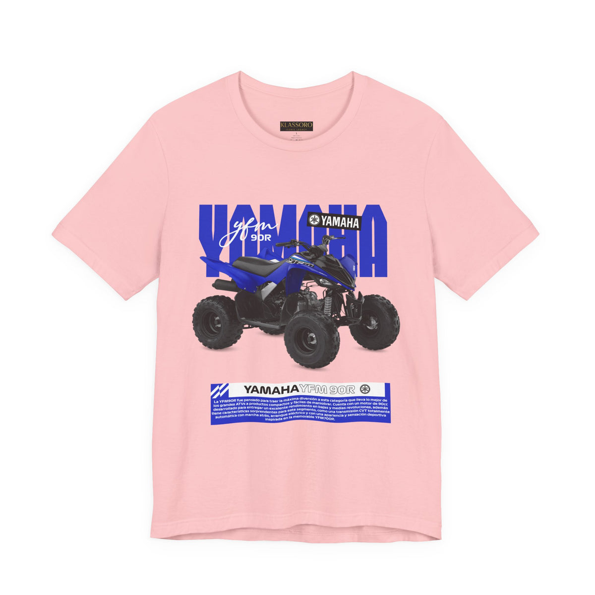 YFM 90R Inspired Unisex Heavy Cotton Tee Bold OffRoad Motorsport Style Trail Rider Graphic Shirt for Adventure Fans and Everyday Casual Wear