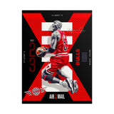 Air Ascent Glossy Poster Collector Edition Bold Motivational Wall Art Red Black Athletic Energy Modern Design For Gym Rooms Studios Offices And Ambitious Dreamers