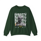 Dynasty Statue Graphic Unisex Heavy Blend Crewneck Sweatshirt Greek Sculpture Butterfly Streetwear Art Inspired Pullover