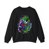 Symbiotic Madness Unisex Sweatshirt Heavy Blend Streetwear Bold Gothic Design Psychological Art Fashion Cozy Wear for Fearless Creators and Dark Energy Lovers